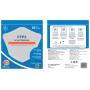 JB Oral protective respirator 5-layer FFP2 MASK CE 1463 1 piece