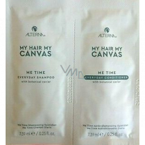 Alterna My Hair My Canvas Me Time Everyday shampoo and conditioner for hair shine 2 x 7.39 ml, duopack