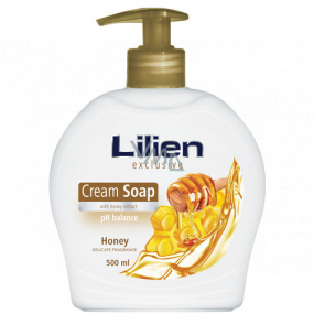 Lilien Exclusive Honey creamy liquid soap dispenser 500 ml