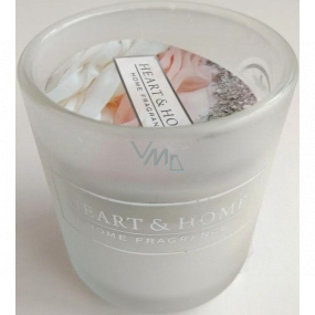 Heart & Home True enchantment Soy scented votive candle in glass burning time up to 15 hours 5.8 x 5 cm
