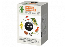 Leros Immunity Vitamin C Rosehip and Sea Buckthorn herbal immunity tea 20 x 2 g