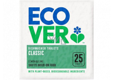 ECOVER Dishwasher Tablets Classic Lemon & Lime eco-friendly dishwasher tablets 25 pcs