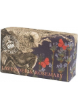 English Soap Lavender & Rosemary - Lavender and Rosemary natural perfumed toilet soap with shea butter 240 g