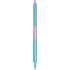 Colorino Rubberized pen Pastel violet-turquoise, blue refill 0,5 mm
