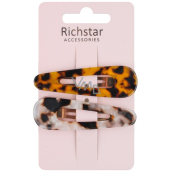 Richstar Accessories Marble effect clips 2 pieces