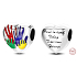 Sterling silver 925 Heart prints - family - today, tomorrow and forever, bead on bracelet family