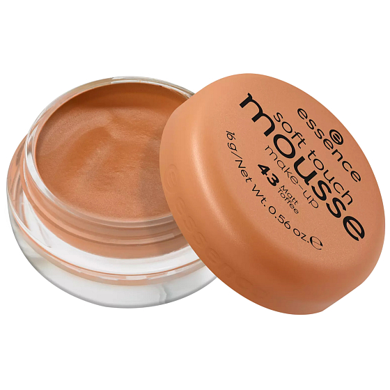 Essence Soft Touch Mousse Foaming Make-up 43 Matt Toffee 16 g