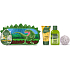 Baylis & Harding Dinosaurus bath foam 100 ml + hair shampoo 50 ml + fizzy bath bomb 45 g + cosmetic bag, cosmetic set for children