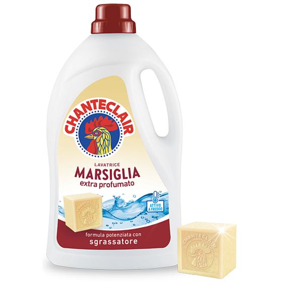 Chante Clair Lavatrice Marsiglia liquid detergent for any type of textile fibres 35 doses 1575 ml