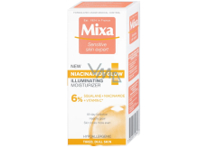Mixa Niacinamide Glow Brightening Cream providing up to 24h hydration 50 ml