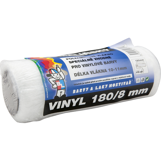 BARVY A LAKY HOSTIVAŘ Vinyl roller for painting holder 8 mm, 180 mm