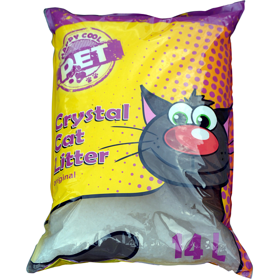 Silica Happy Cool Pet, silicone litter for cats, bedding, 14 l