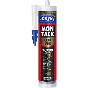 Ceys Montack Turbo universal transparent glue 290 ml