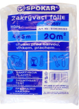 Spokar Profi Covering Film HDPE, 5 µ, 20 m, 4 × 5 m