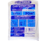 Spokar Profi HDPE cover foil, 5 µ, 20 m?, 4 × 5 m