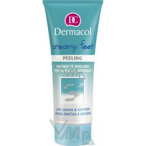 Dermacol Creamy feet peeling cream peeling for soft feet 100 ml