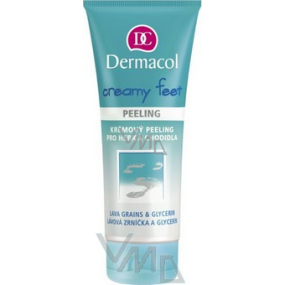 Dermacol Creamy feet peeling cream peeling for soft feet 100 ml