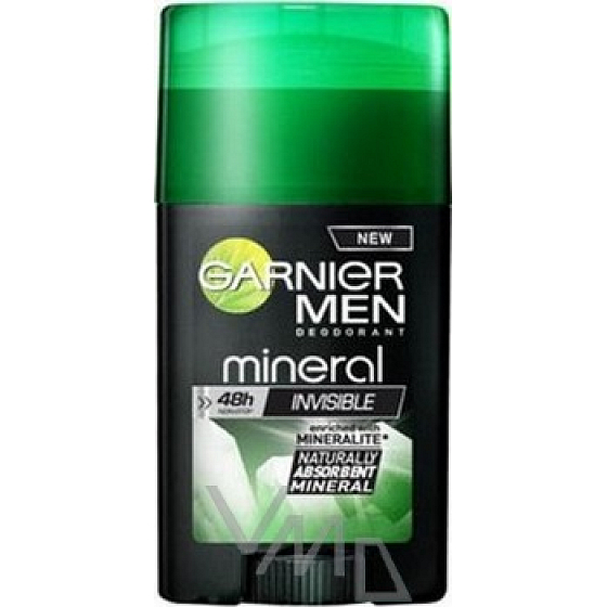 Garnier Men Mineral Invisible antiperspirant deodorant stick for men 40 ml