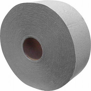 Jumbo 1-ply toilet paper gray, roll width 280 mm, roll length 265 m