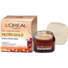 Loreal Paris Nutri-Gold Extra nourishing day cream for dry skin 50 ml