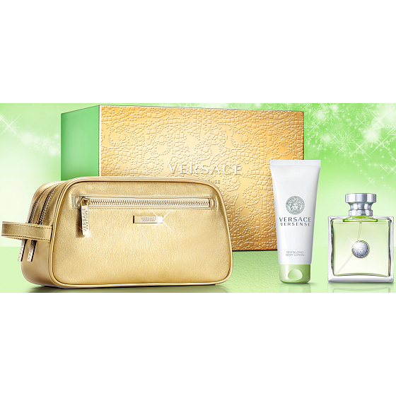 Versace Versense eau de toilette 100 ml + body lotion 100 ml + bag, gift set for women