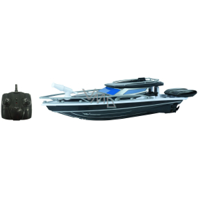 EP Line Remote control fishing boat in 1:28 scale, 40 m range, turns, reverses, functional water cannon, 0.6 m/s, waterproof, recommended age 6+